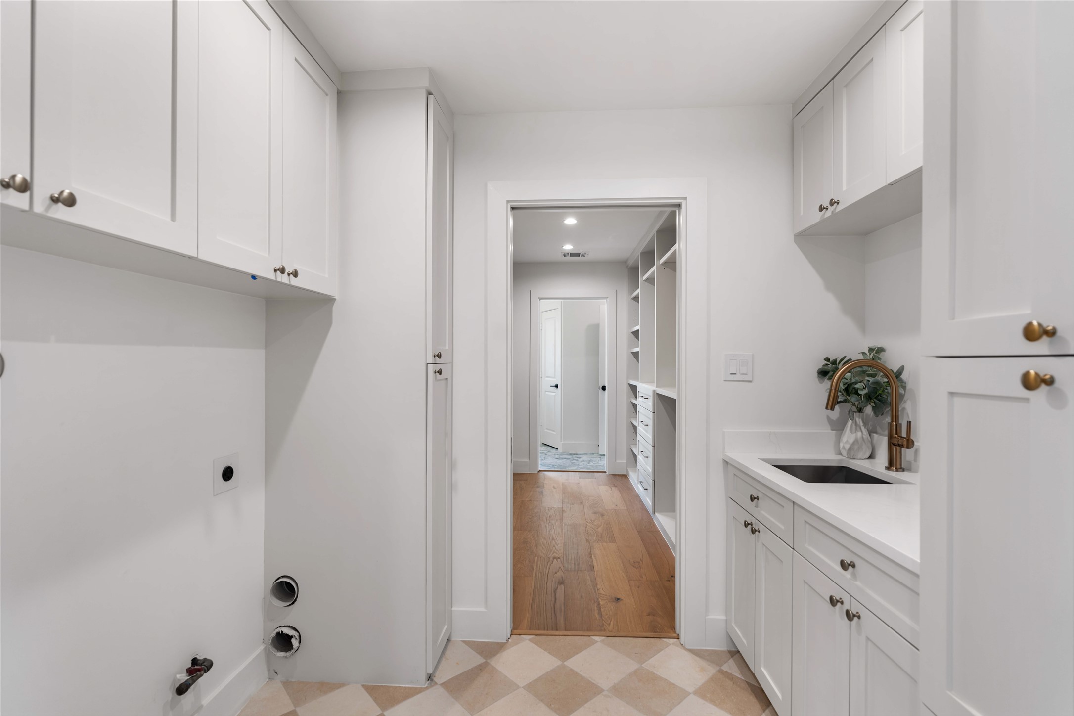 814 Azalea Street Houston, TX 77018 - Photo 16 of 25 a bathroom with a sink and mirror with toilet