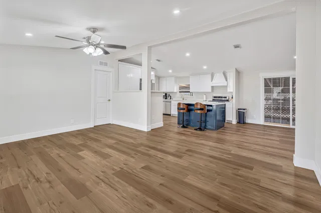 a car parked in front of a house