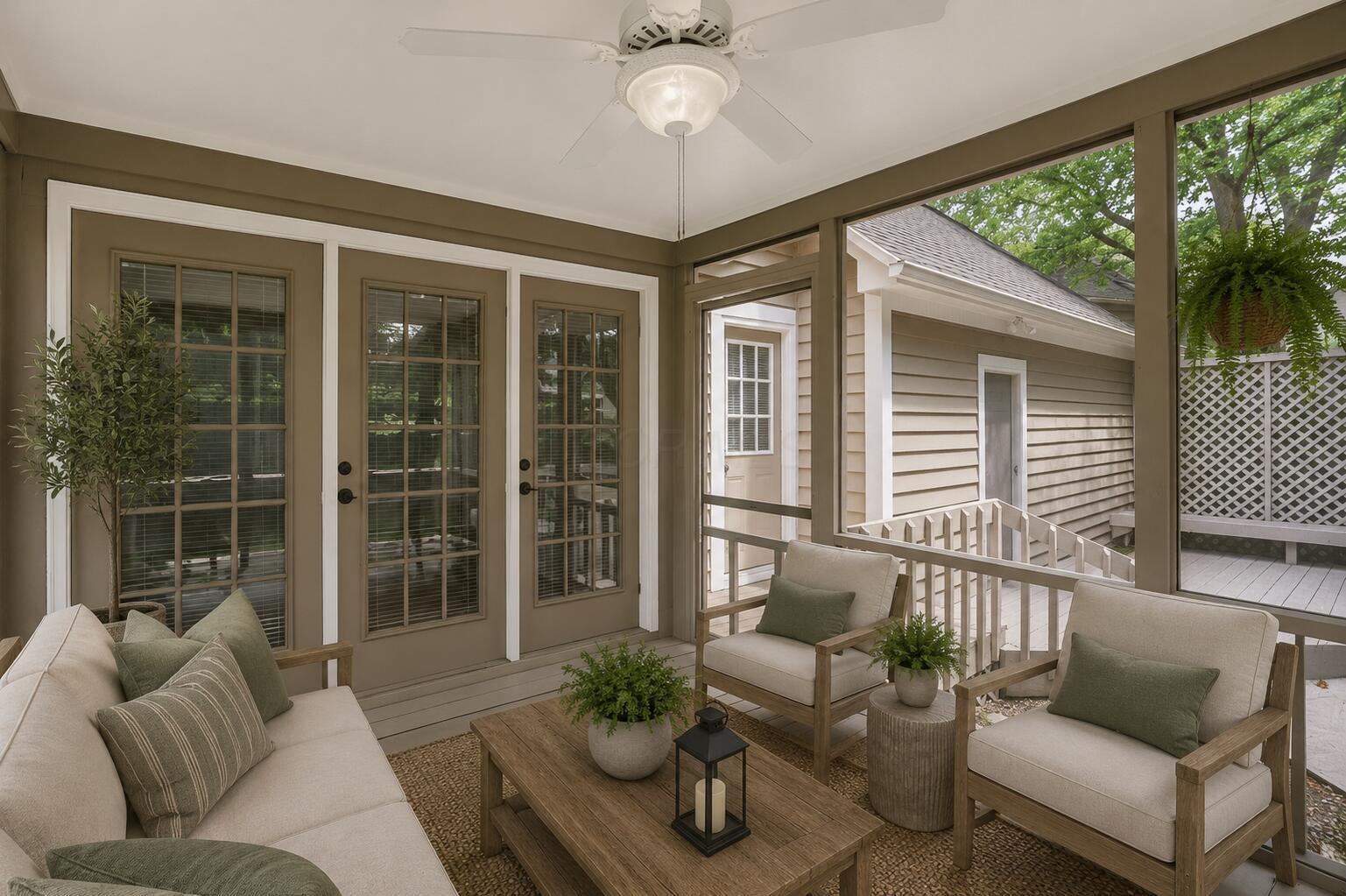 7048 Fitzgerald Road Dublin, OH 43017 - Photo 68 of 92 Screened Porch 2