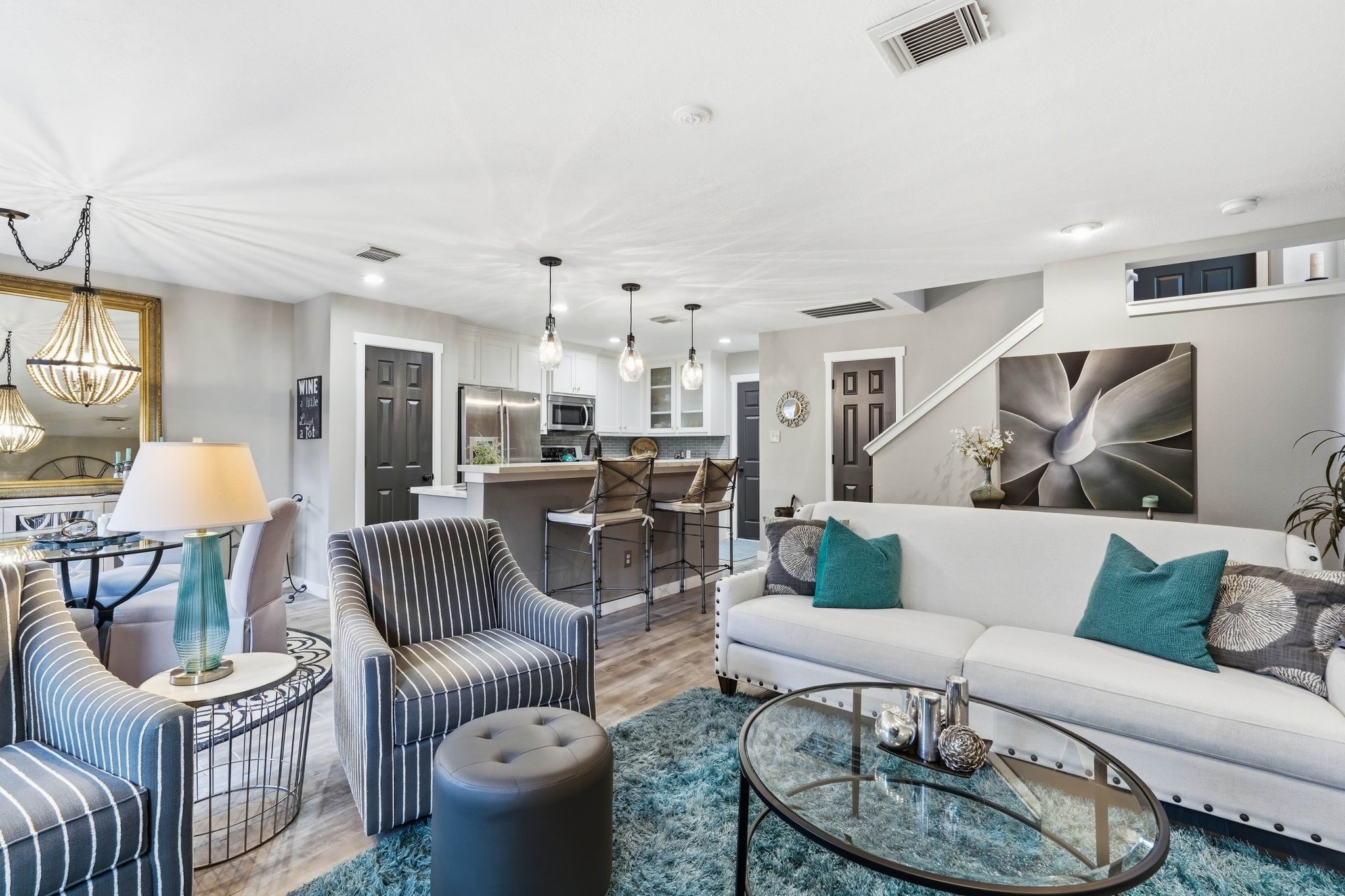 51 Wineberry Place Spring, TX 77382 - Photo 18 of 45 a living room with furniture and a table