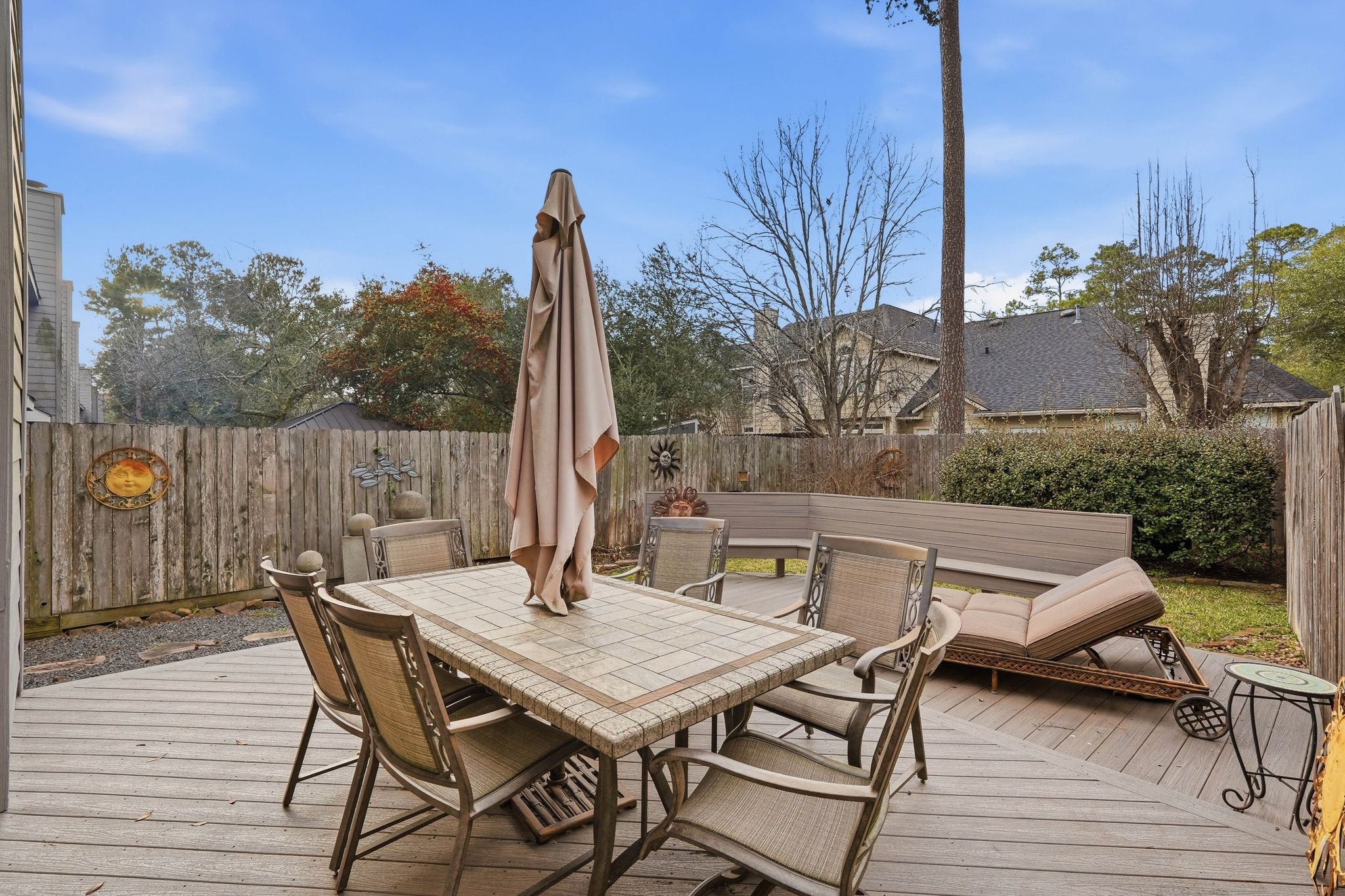 51 Wineberry Place Spring, TX 77382 - Photo 38 of 45 a view of deck and patio