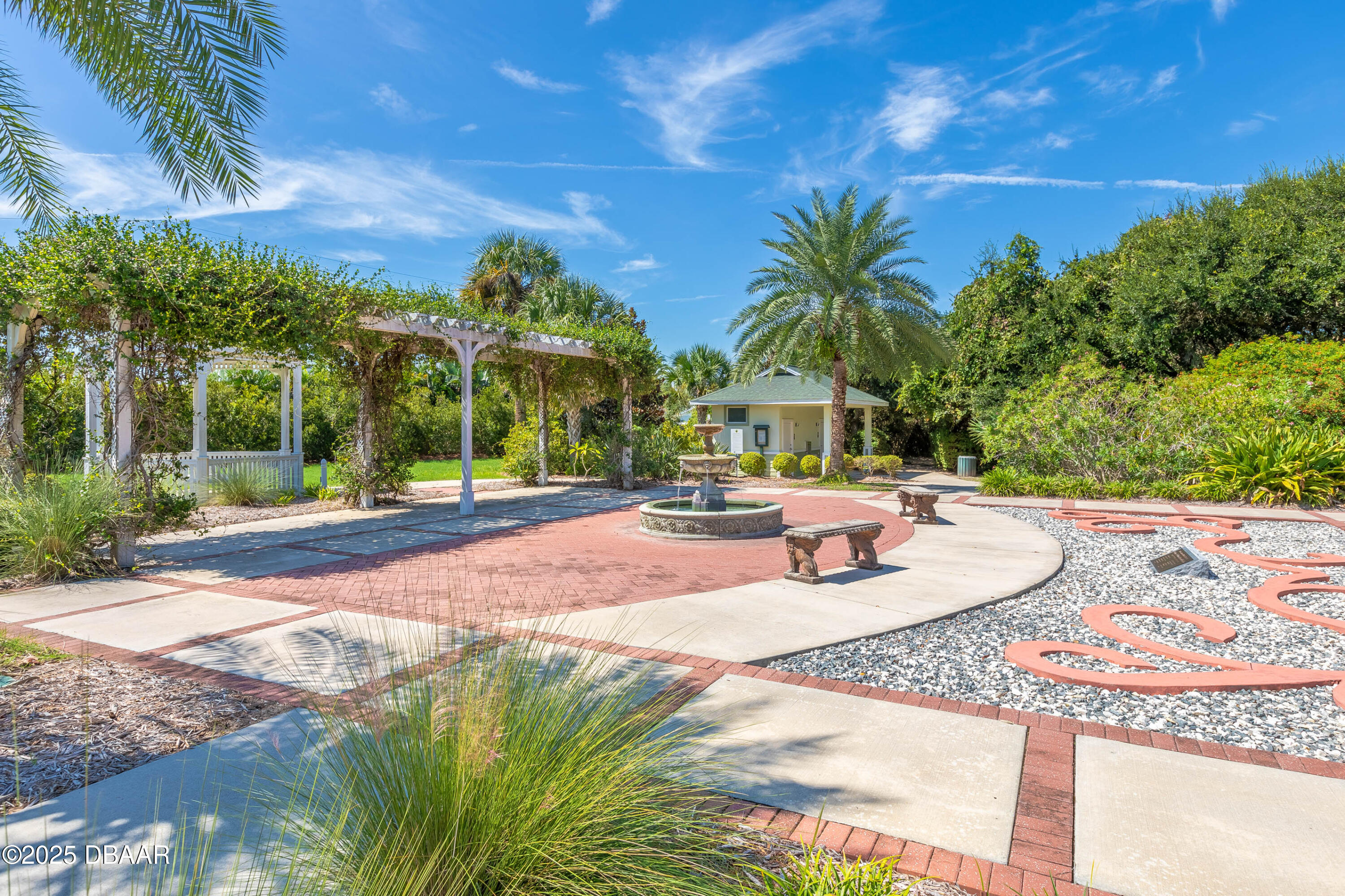 4350 Candlewood Lane Ponce Inlet, FL 32127 - Photo 52 of 60 a view of a patio with swimming pool