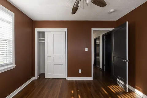 a view of a chairs and table in a patio