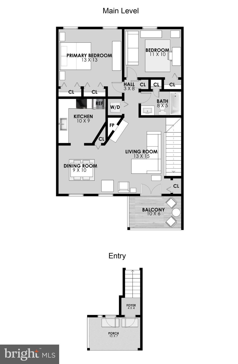 2841 Chablis Circle Woodbridge, VA 22192 - Photo 29 of 29 Floor Plan