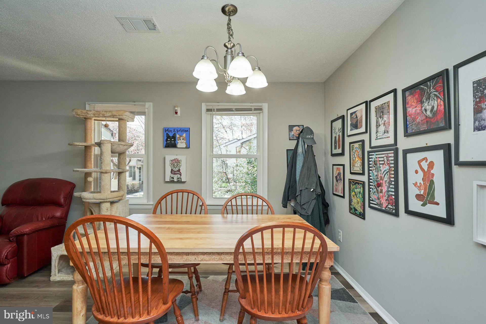 2841 Chablis Circle Woodbridge, VA 22192 - Photo 10 of 29 Dining Room overlooks balcony