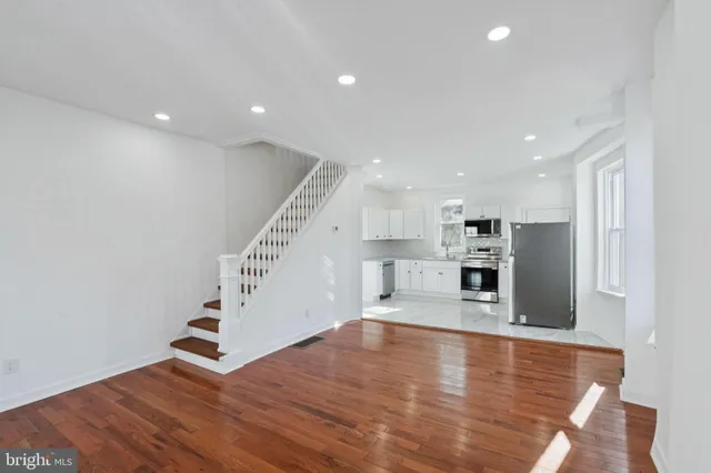 a front view of a building