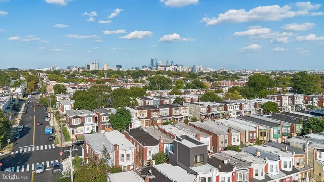 an aerial view of residential building
