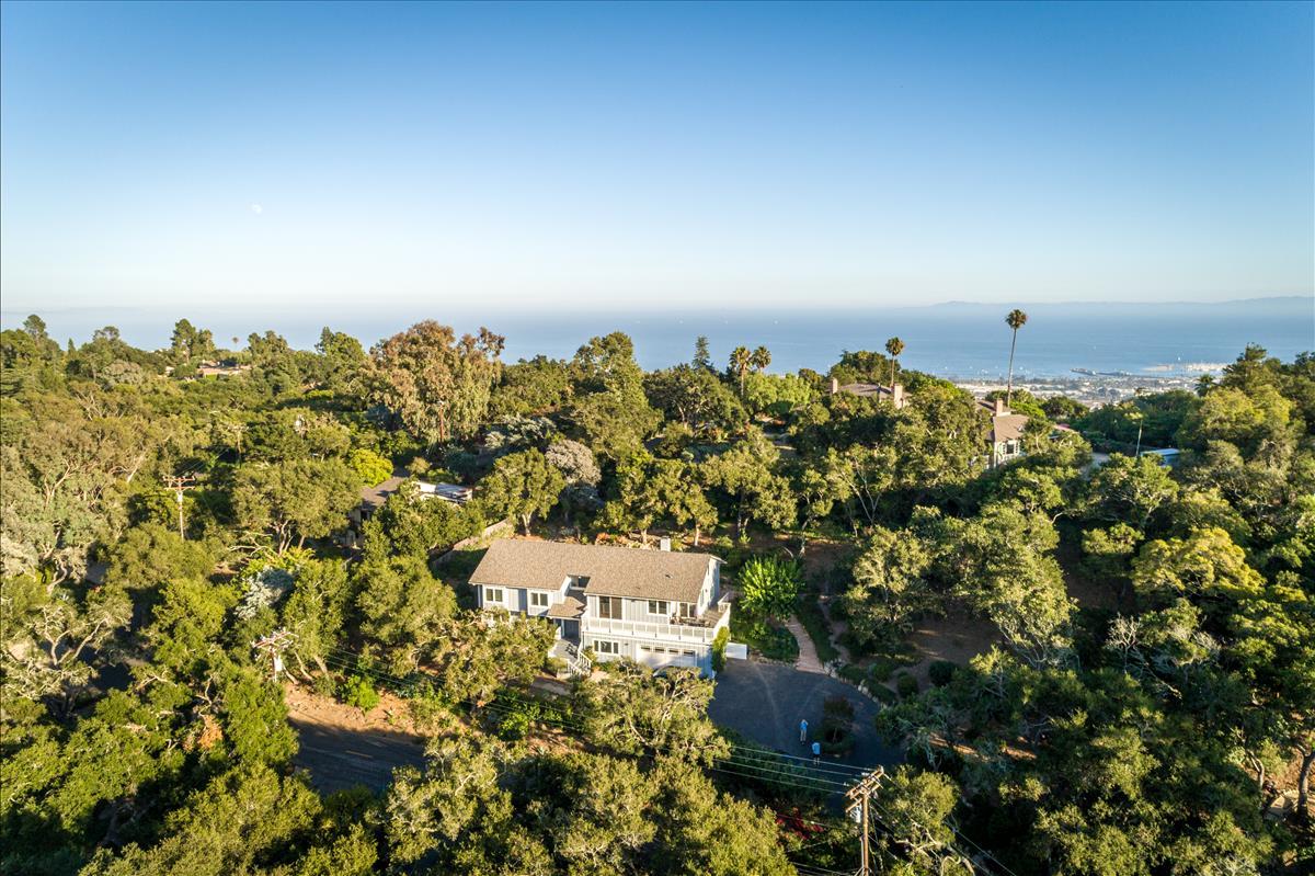 1030 Mission Ridge Road Santa Barbara, CA 93103 - Photo 6 of 39 Aerial-7