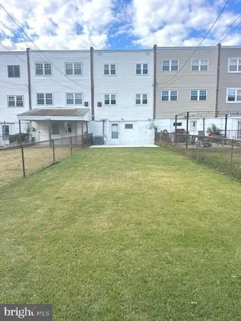 a view of building with outdoor space