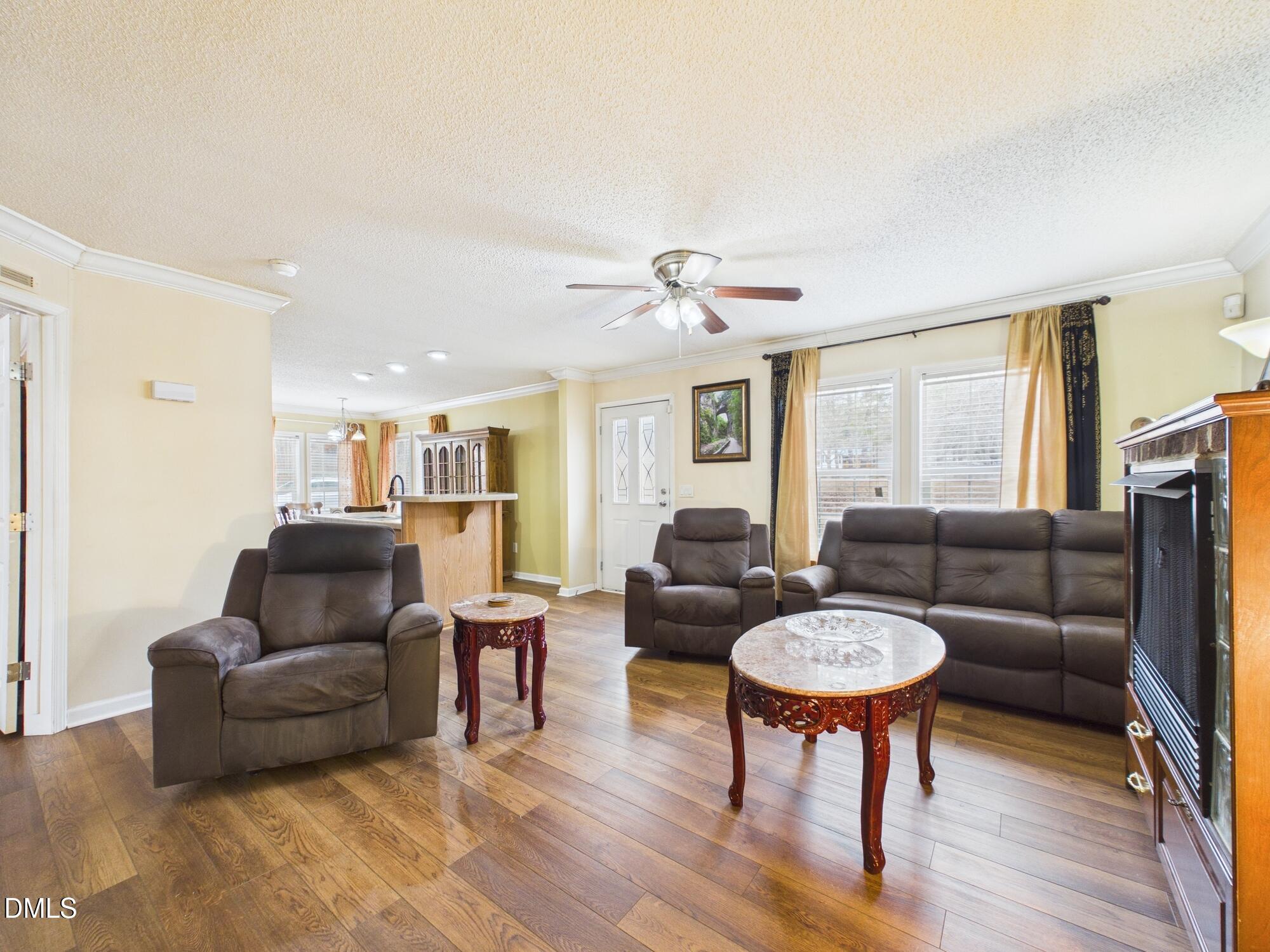 2528 Dalton Mill Road Bullock, NC 27507 - Photo 5 of 21 a living room with furniture and a large window