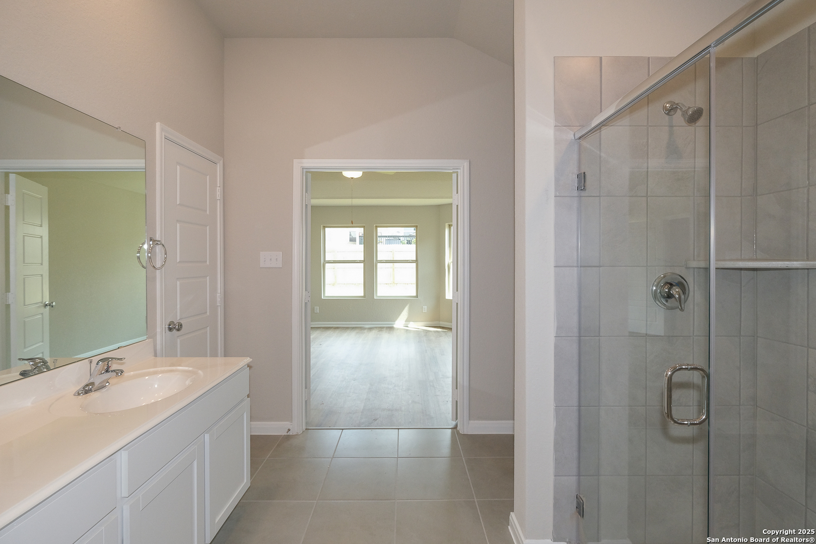 1124 Water Valley Seguin, TX 78155 - Photo 18 of 39 a spacious bathroom with a shower and a sink