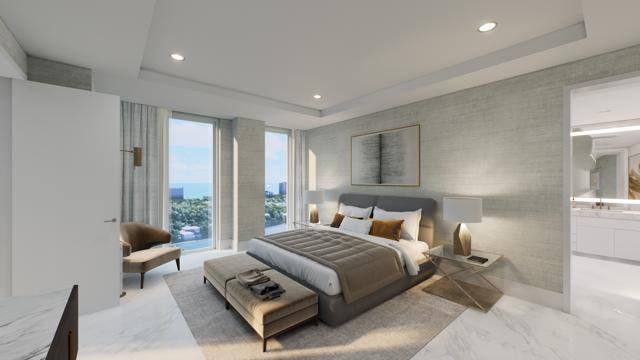 475 East Royal Palm Road, Unit 801 Boca Raton, FL 33432 - Photo 7 of 21 801 Master bedroom with ocean view