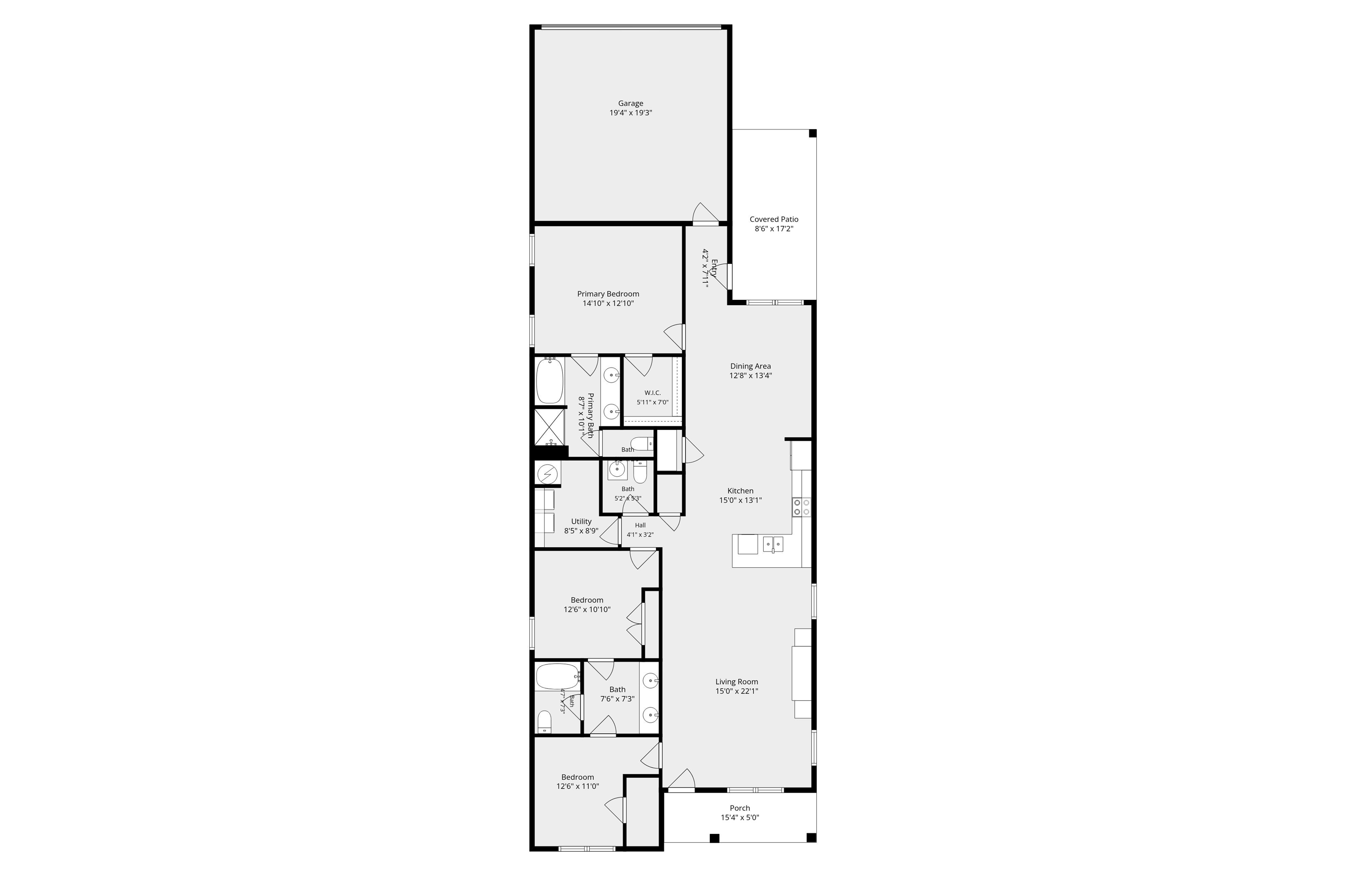 23997 Veranda Circle Elberta, AL 36530 - Photo 28 of 28 Floor plan