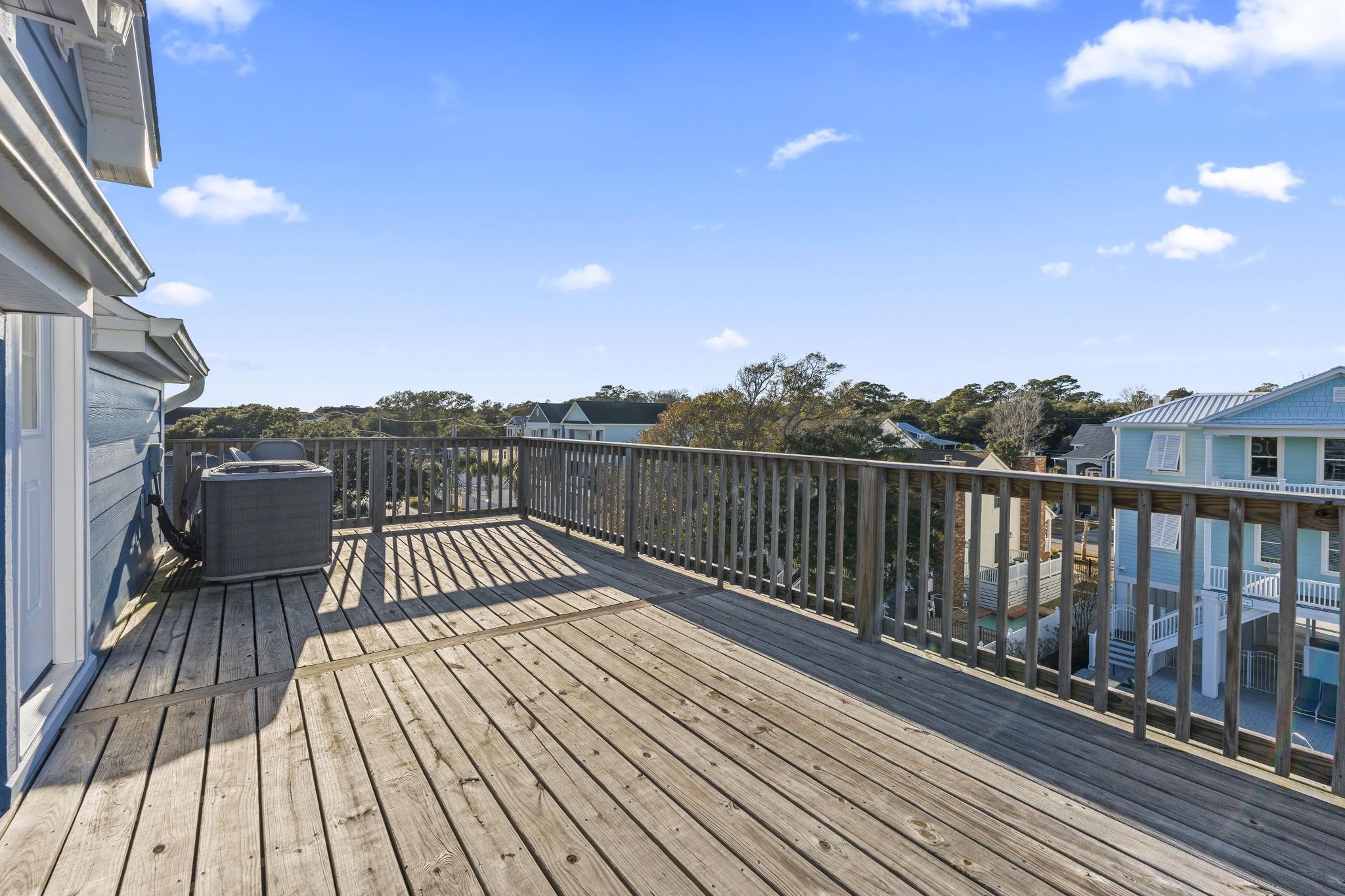 311 B 3rd Avenue North Surfside Beach, SC 29575 - Photo 34 of 39 Rooftop deck with a view