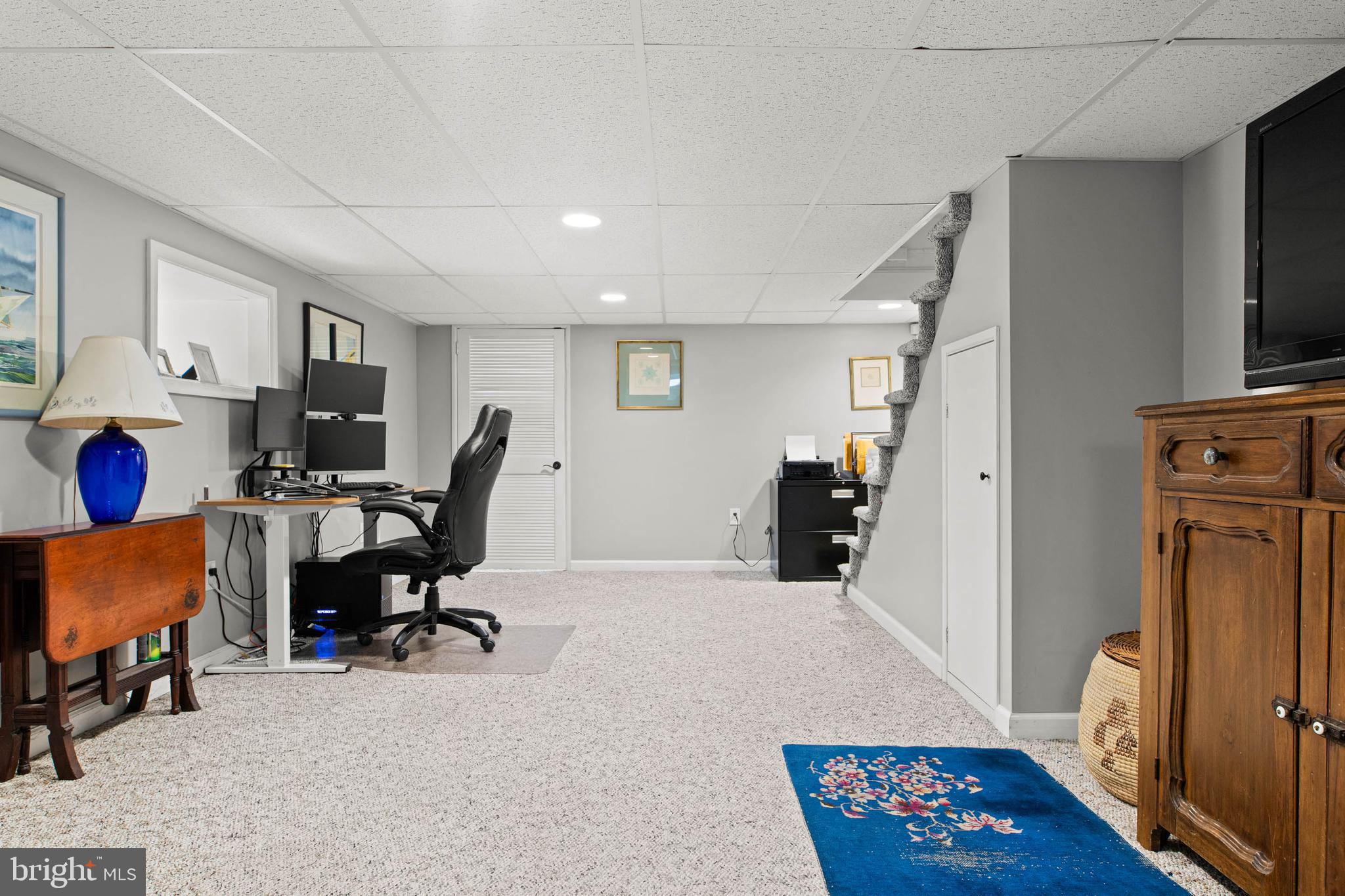 444 St Davids Avenue Wayne, PA 19087 - Photo 23 of 28 a view of a workspace with furniture and a window