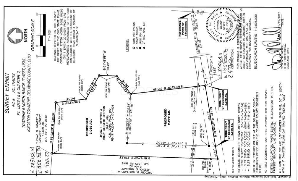 0 Kilbourne Road Sunbury, OH 43074 - Photo 5 of 9 Kilbourne Rd Lots