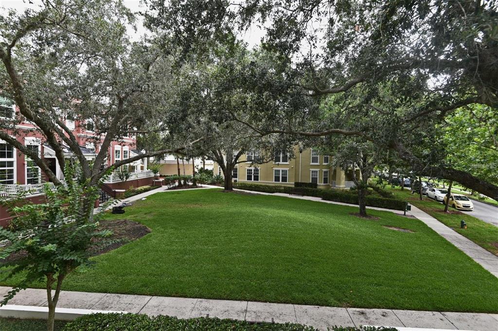 460 Water Street, Unit 460 Celebration, FL 34747 - Photo 23 of 38 a view of yard with swimming pool and green space