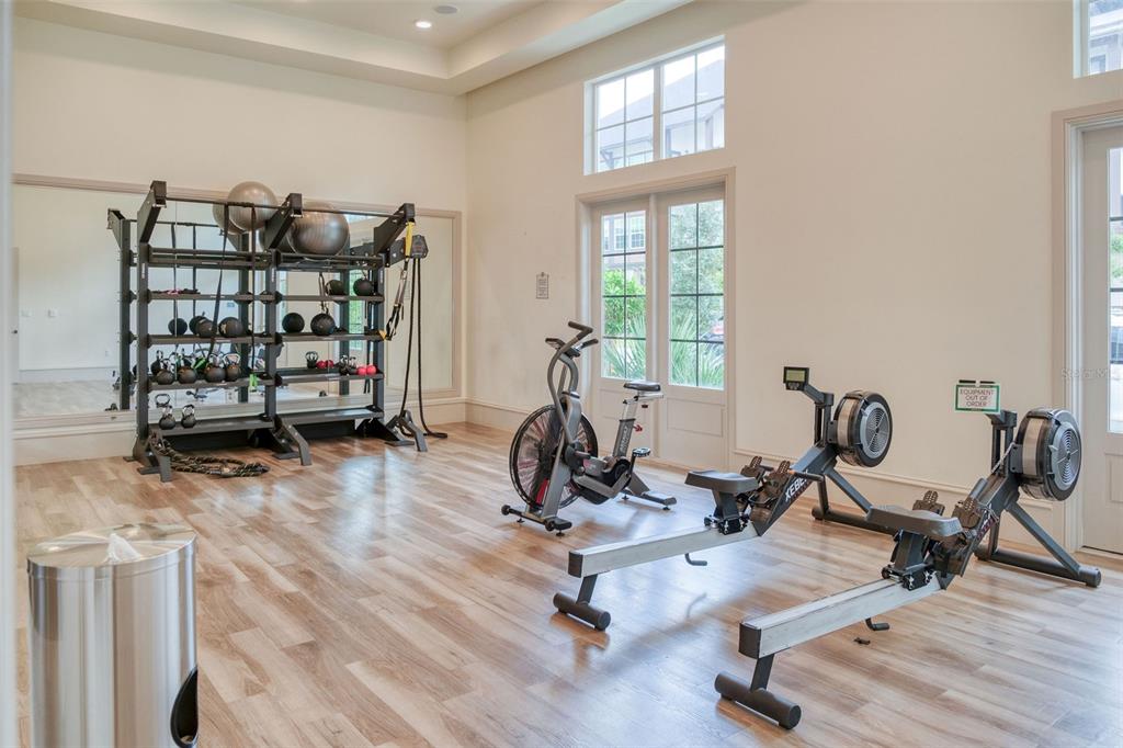 460 Water Street, Unit 460 Celebration, FL 34747 - Photo 37 of 38 a view of a room with gym equipment