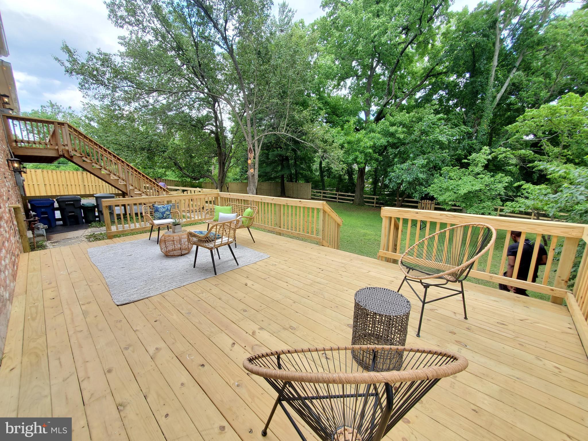 5947 Telegraph Road Alexandria, VA 22310 - Photo 51 of 57 LL Deck Off of Rec Room