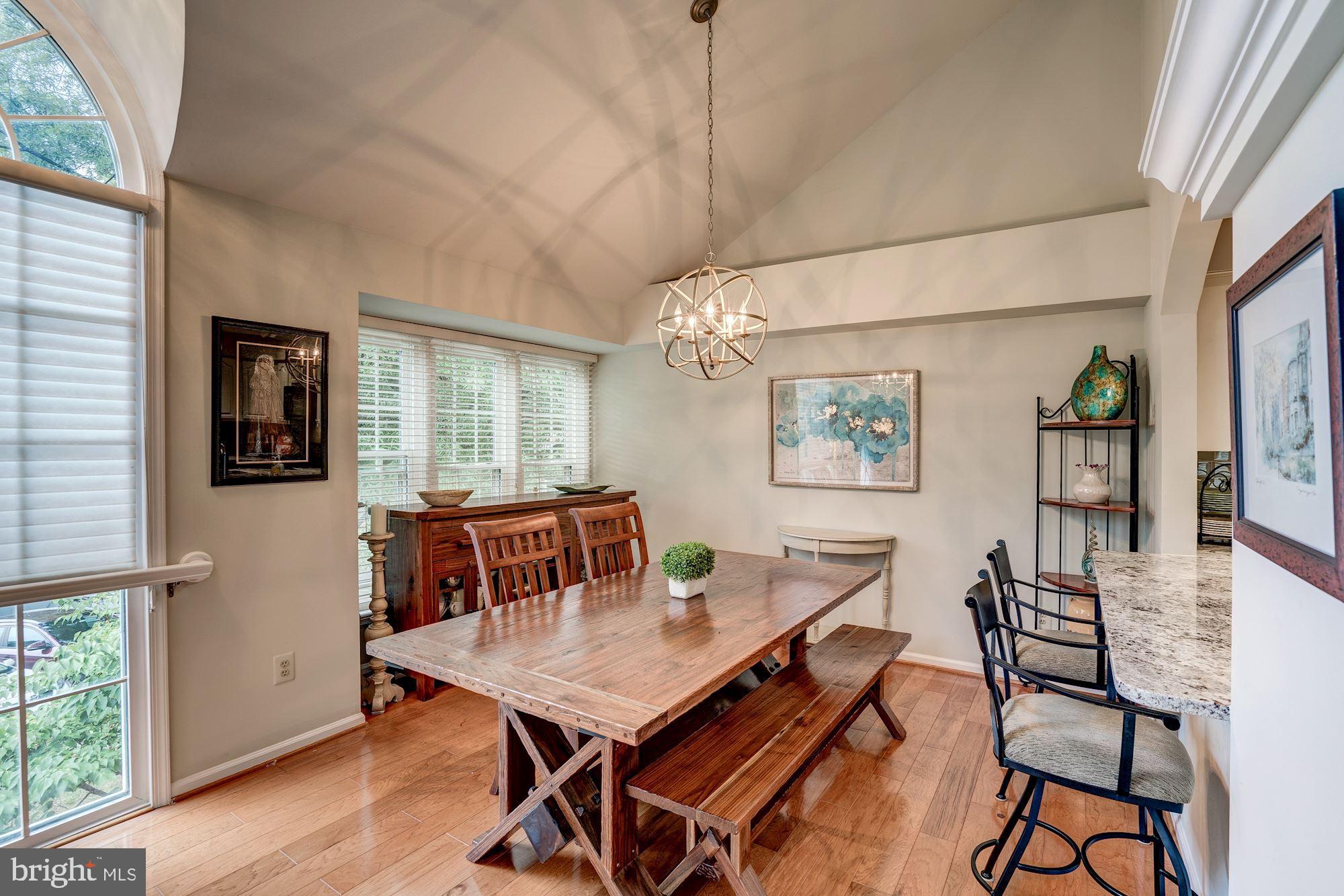 1473 Church Hill Place Reston, VA 20194 - Photo 11 of 46 DINING ROOM FLOODS WITH NATURAL LIGHT