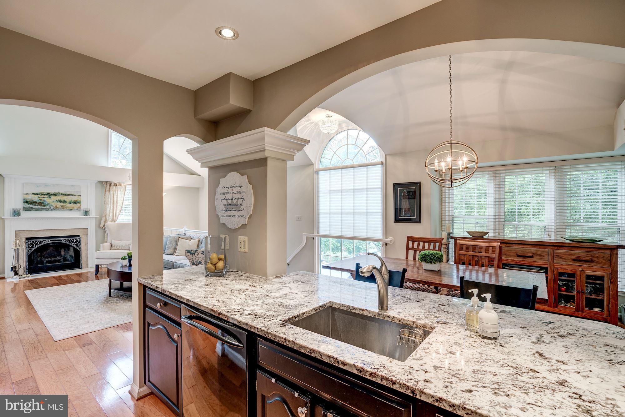 1473 Church Hill Place Reston, VA 20194 - Photo 16 of 46 KITCHEN, MODERN FINISHES AND CUSTOM BAR