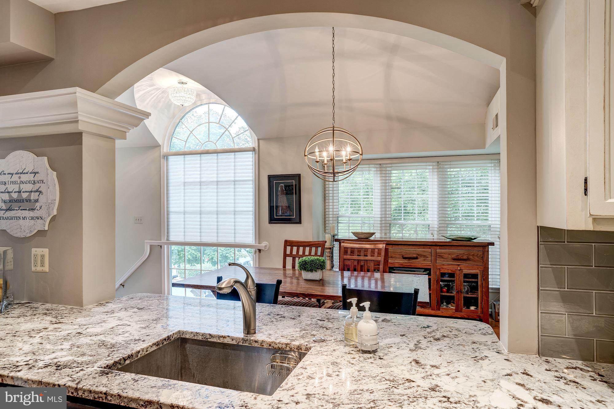 1473 Church Hill Place Reston, VA 20194 - Photo 17 of 46 KITCHEN, CUSTOM "PASS THROUGH" TO DINING ROOM