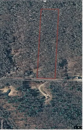 a view of a dry yard