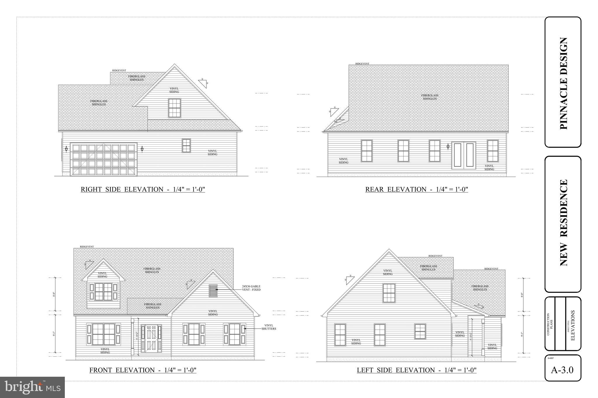 903 Old Pylesville Road Pylesville, MD 21132 - Photo 2 of 4 Elevation Drawing