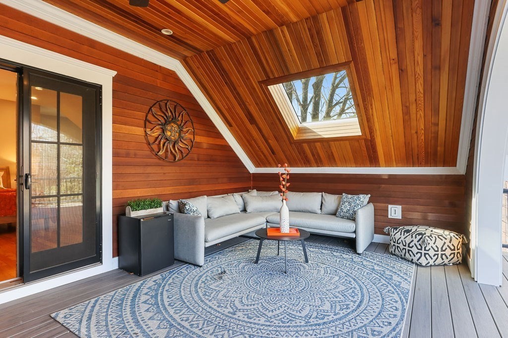 5 Sharpe Road Newton, MA 02459 - Photo 28 of 41 a living room with furniture and a window