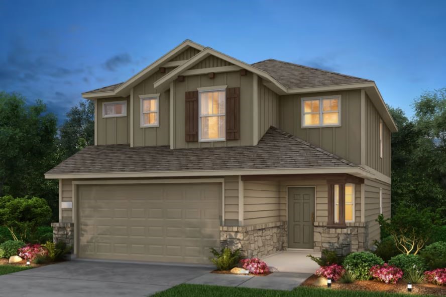 a front view of a house with yard