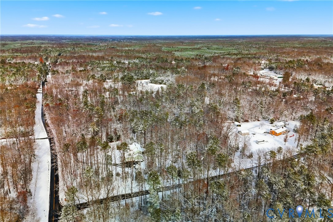 0 McClellan Road Mechanicsville, VA 23111 - Photo 6 of 14 Aerial overview of property's location featuring a