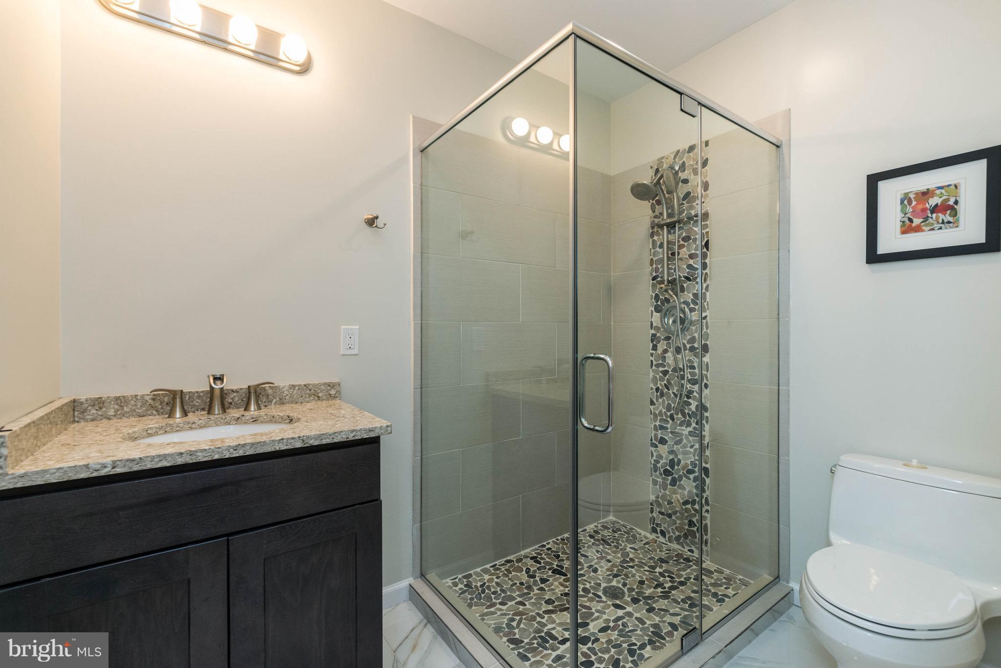 8220 Mission Road Jessup, MD 20794 - Photo 6 of 28 a bathroom with a sink a toilet and shower