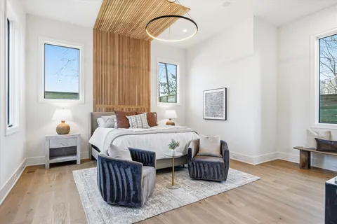 a view of a city with tall buildings