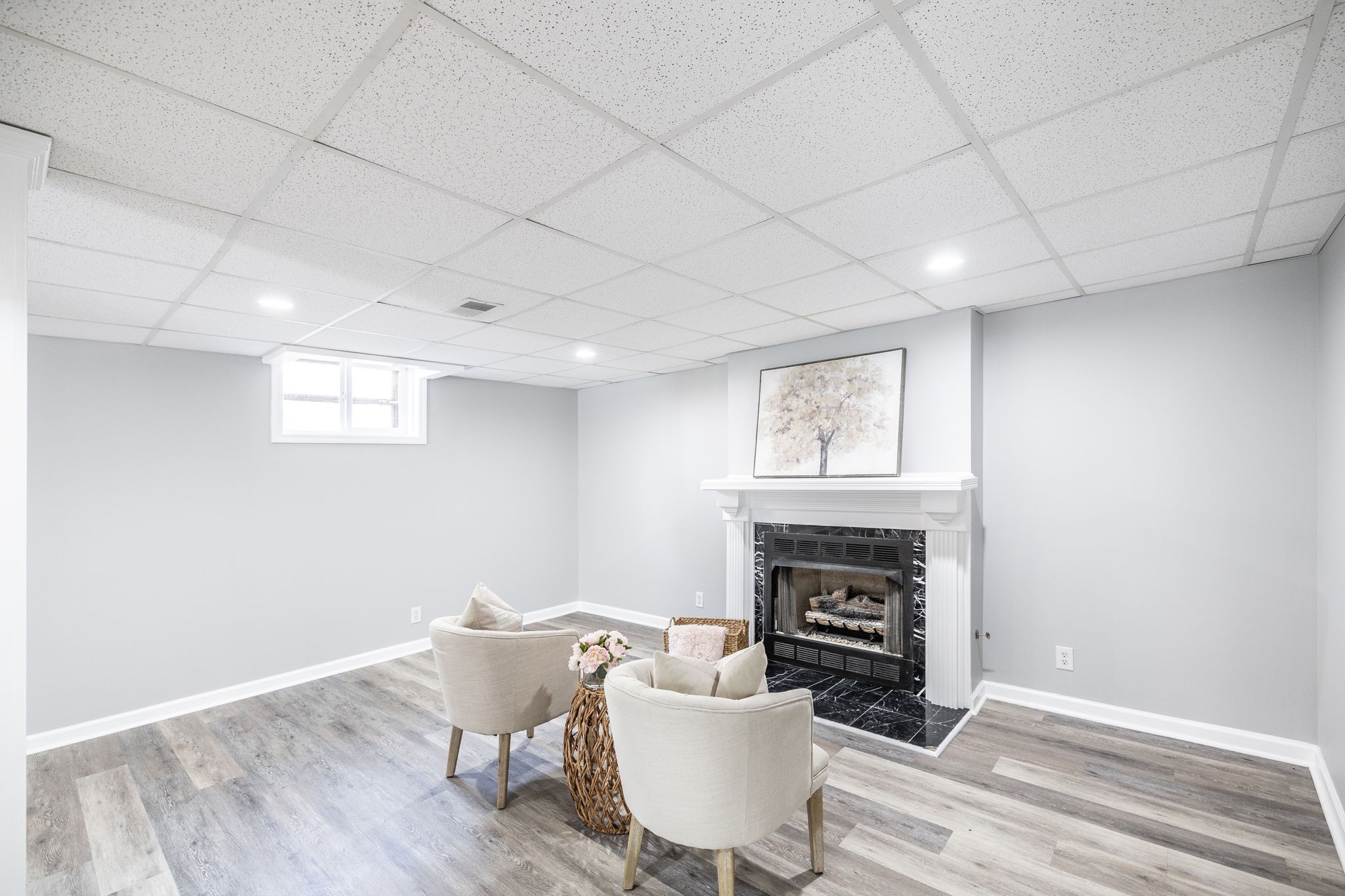 311 North Walnut Street Springfield, TN 37172 - Photo 51 of 79 a living room with furniture a fireplace and a wooden floor