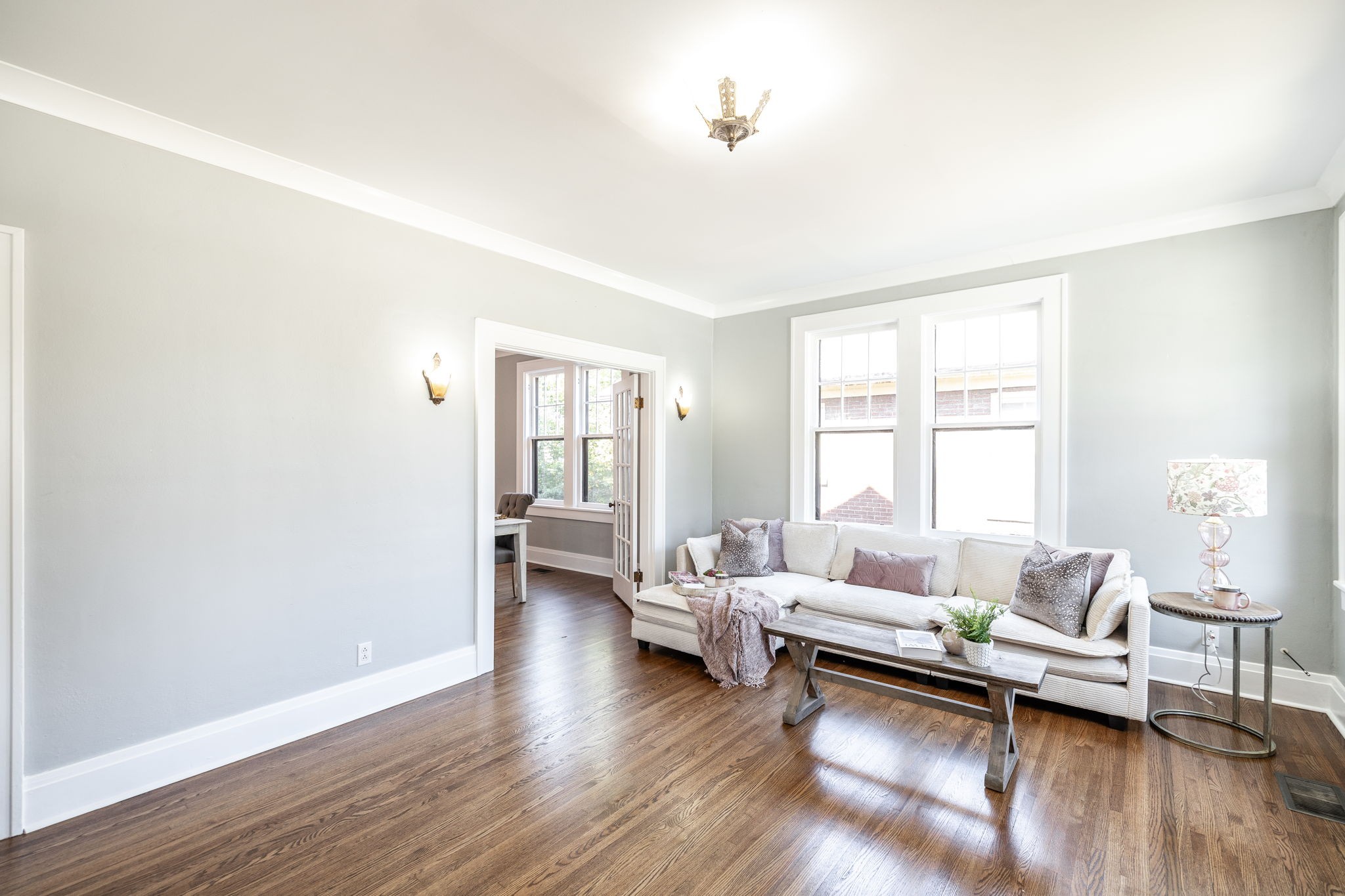 311 North Walnut Street Springfield, TN 37172 - Photo 9 of 79 a living room with furniture and a wooden floor