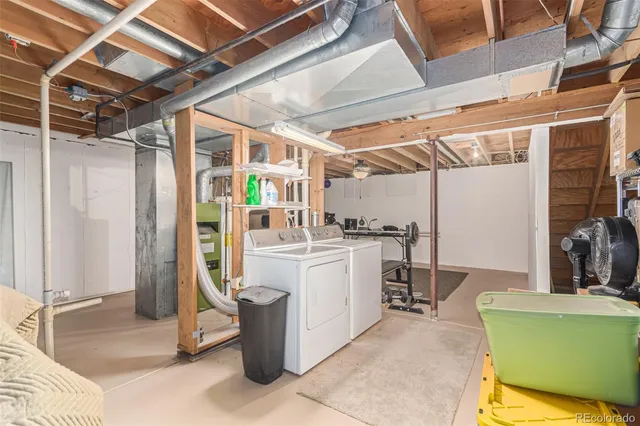a view of a storage & utility room