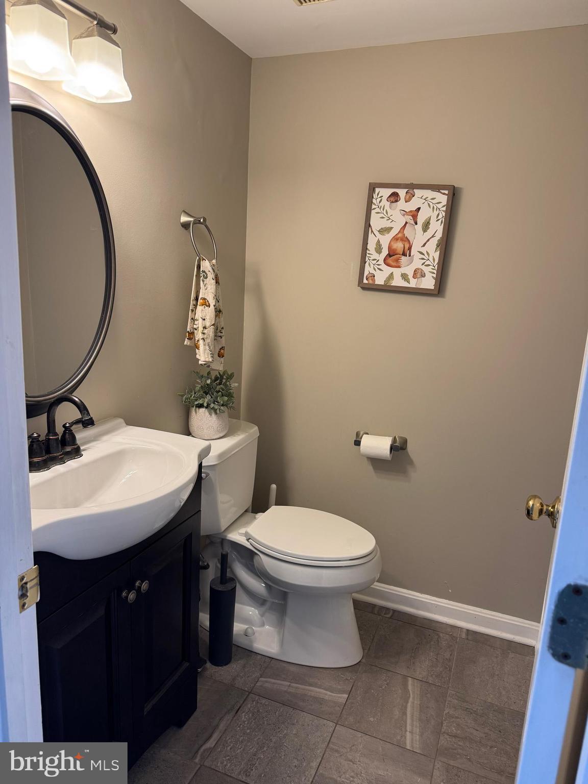 20691 Southwind Terrace Ashburn, VA 20147 - Photo 6 of 16 a bathroom with a sink and a toilet