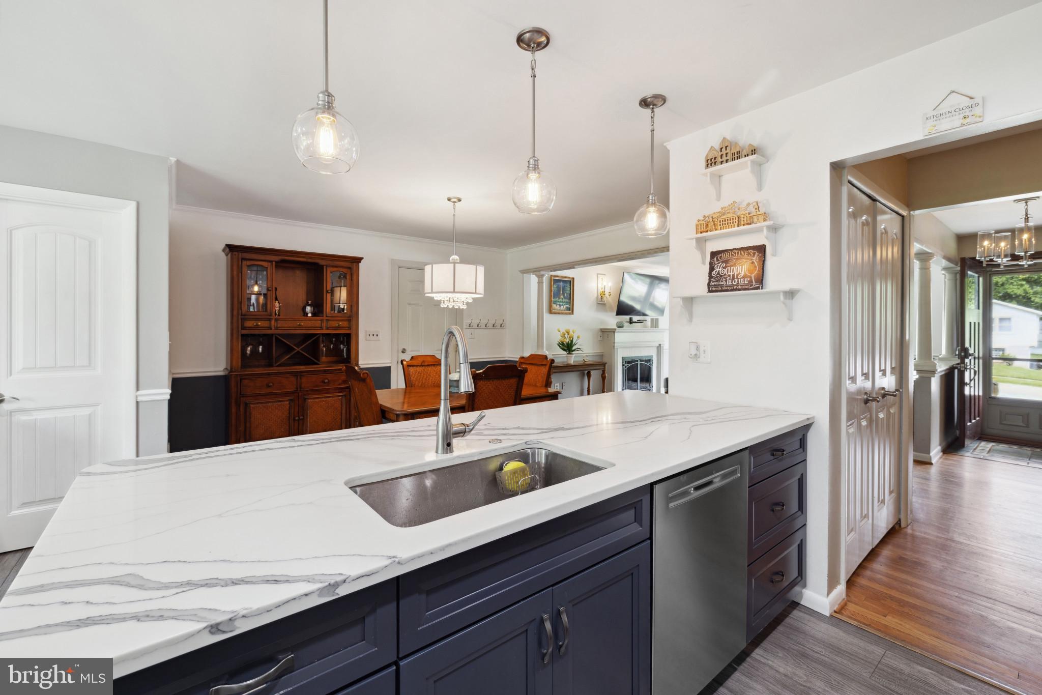 2122 Forest Ridge Road Lutherville-Timonium, MD 21093 - Photo 8 of 39 Kitchen Island with sink
