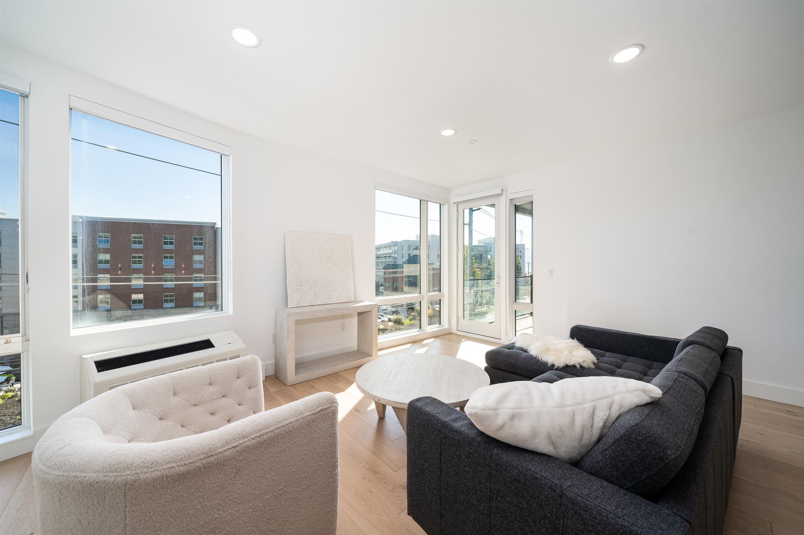 8621 River Road, Unit 4A North Bergen, NJ 07047 - Photo 21 of 42 a living room with furniture and a large window