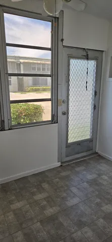 a view of empty room