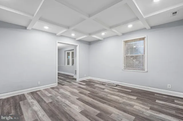 a view of livingroom with hardwood