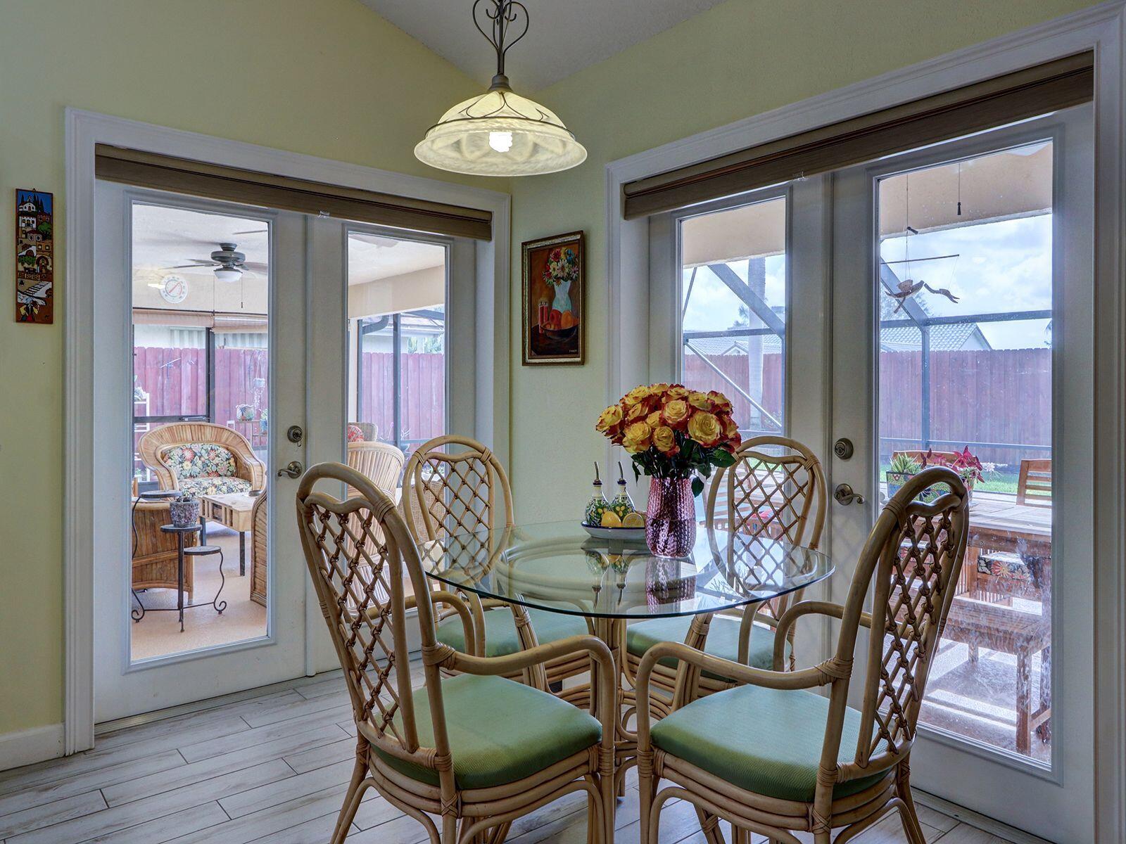 9613 El Clair Ranch Road Boynton Beach, FL 33437 - Photo 12 of 31 Kitchen Dining