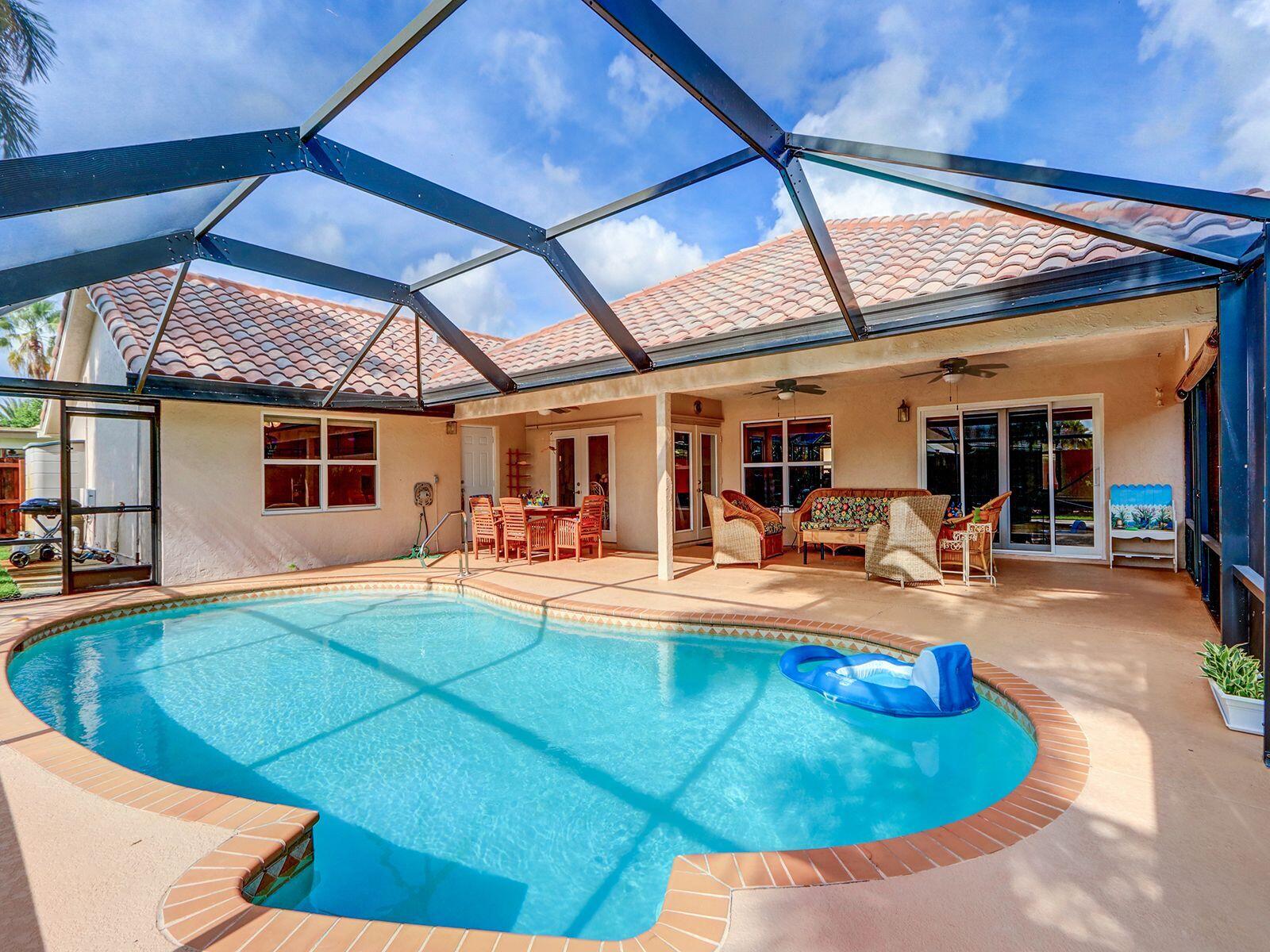 9613 El Clair Ranch Road Boynton Beach, FL 33437 - Photo 5 of 31 Full Pool Area