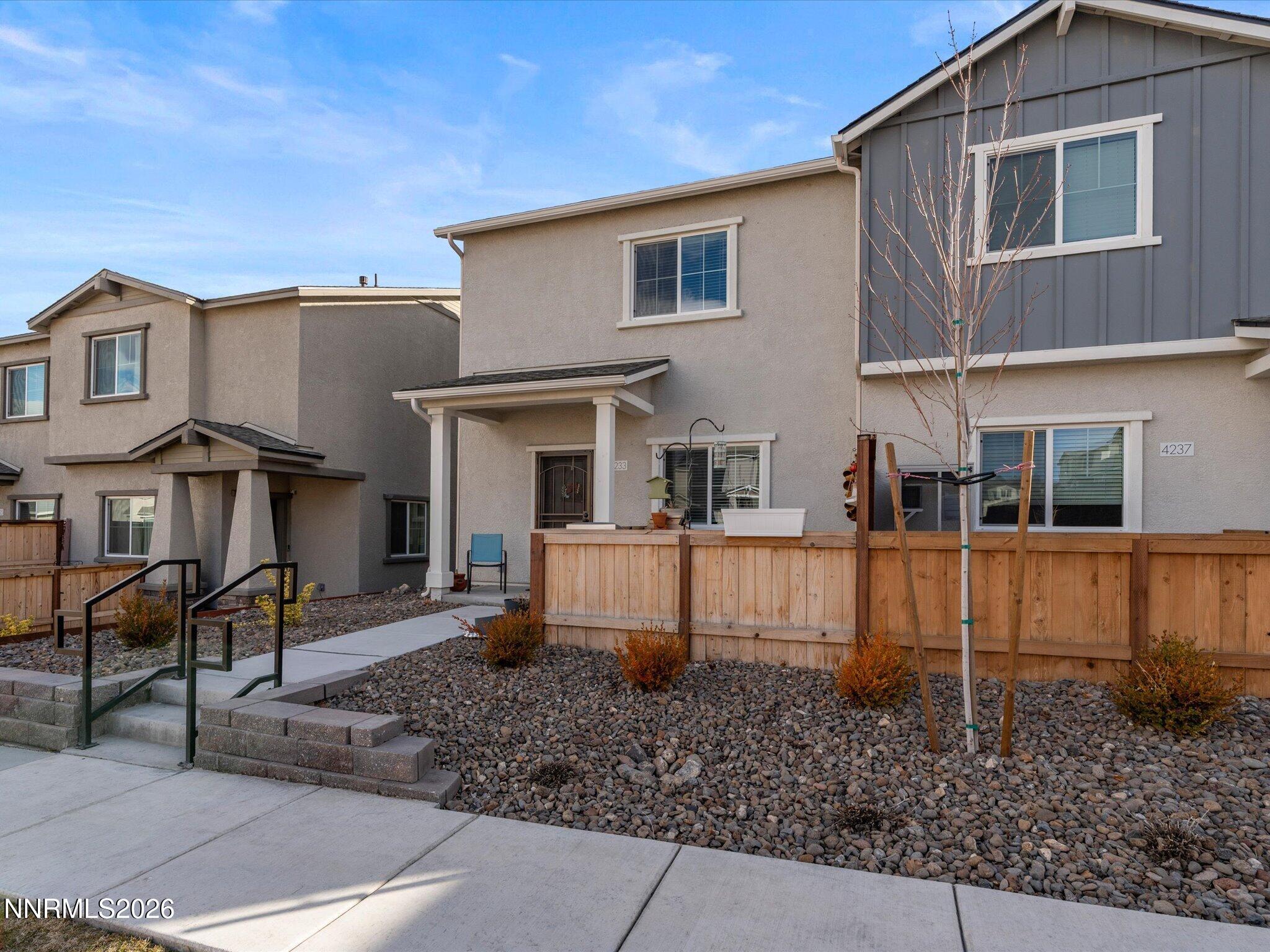 4233 Fawnridge Place Reno, NV 89523 - Photo 24 of 30 a view of a house with a yard and sitting area