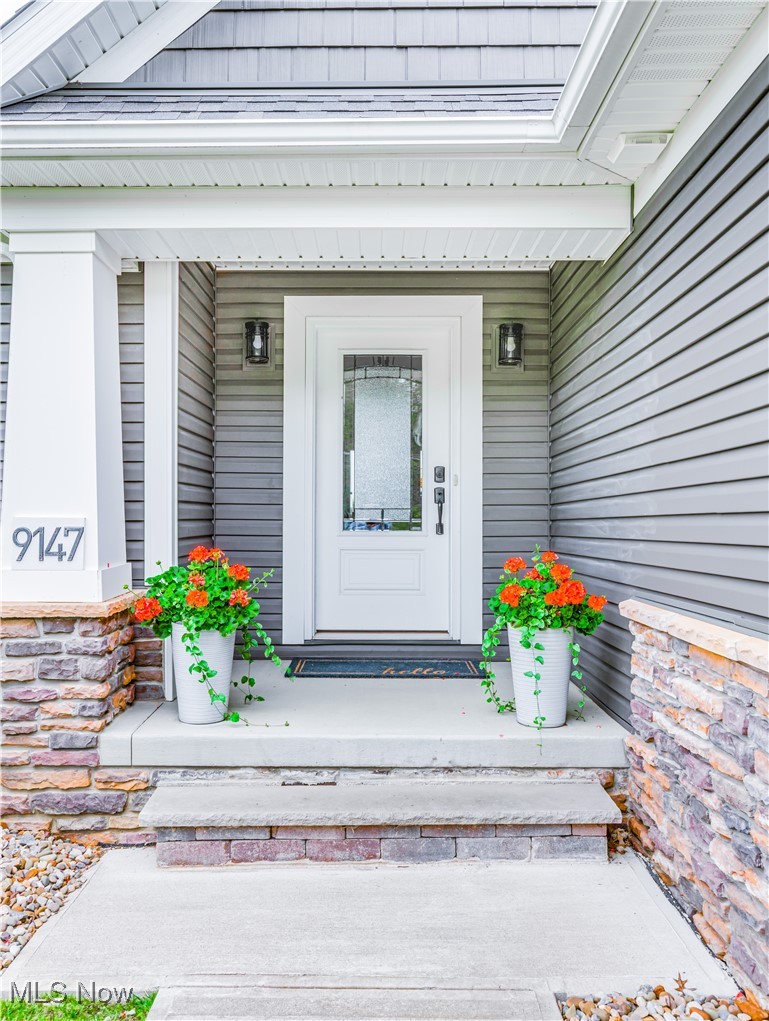 Welcoming entry!