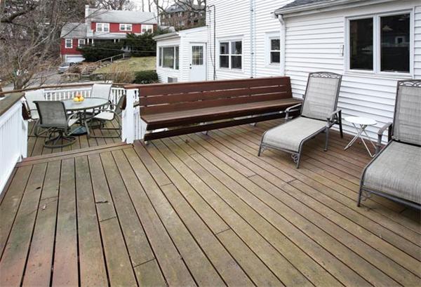 69 Morse Road Newton, MA 02460 - Photo 11 of 11 a view of a patio with wooden floor