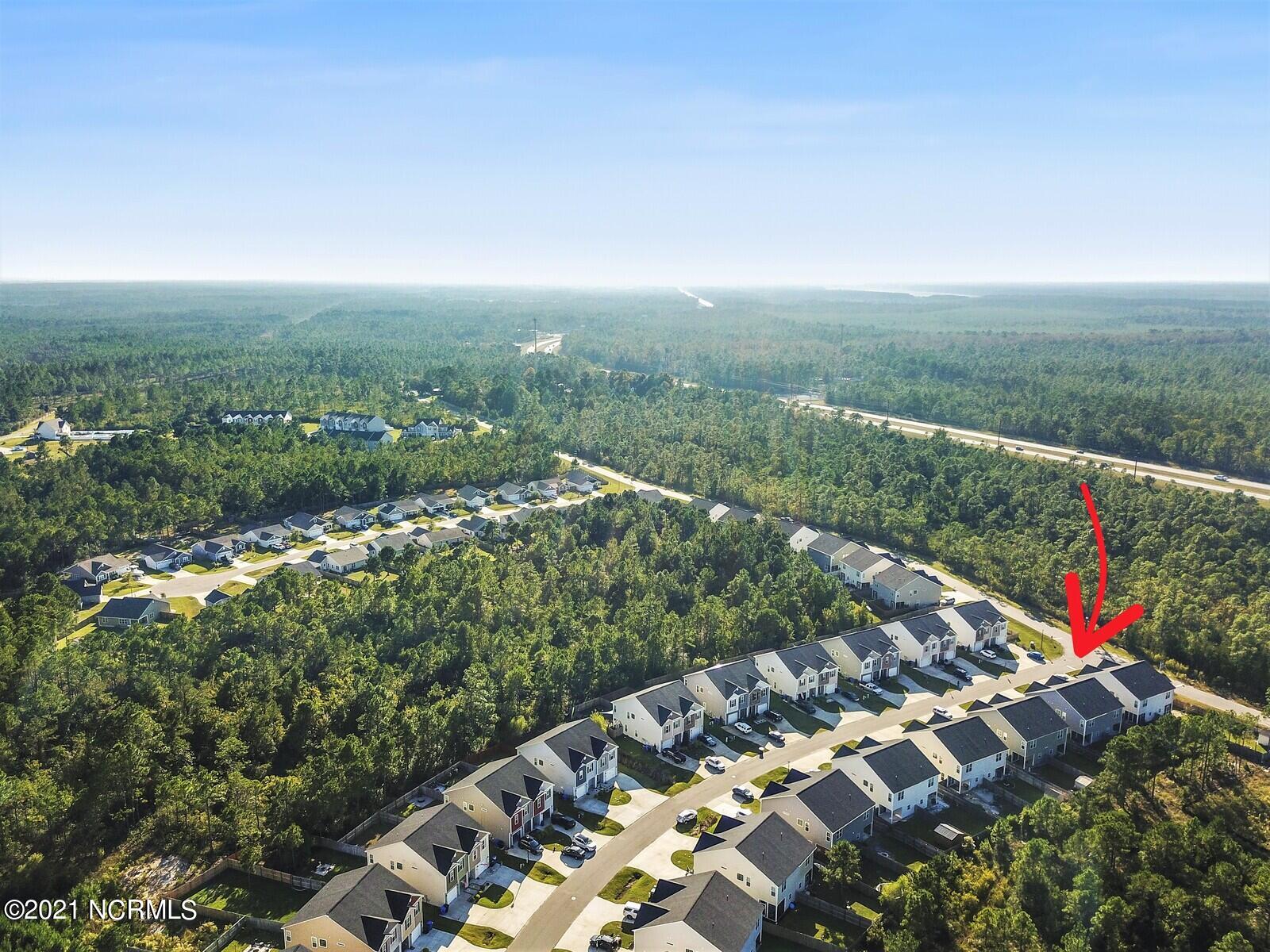 307 Frisco Way Holly Ridge, NC 28445 - Photo 50 of 51 Drone Aerial