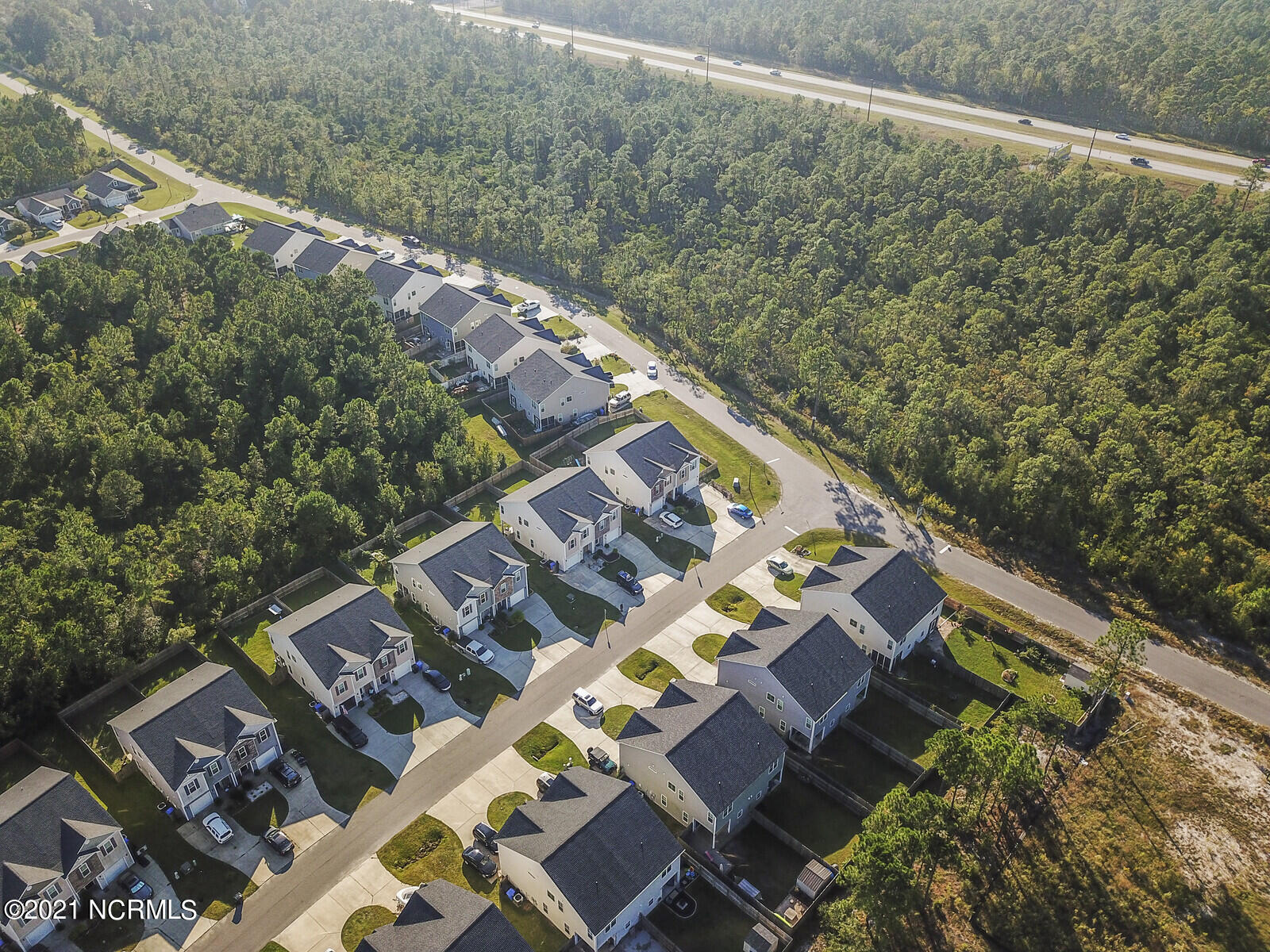 307 Frisco Way Holly Ridge, NC 28445 - Photo 51 of 51 Drone Aerial