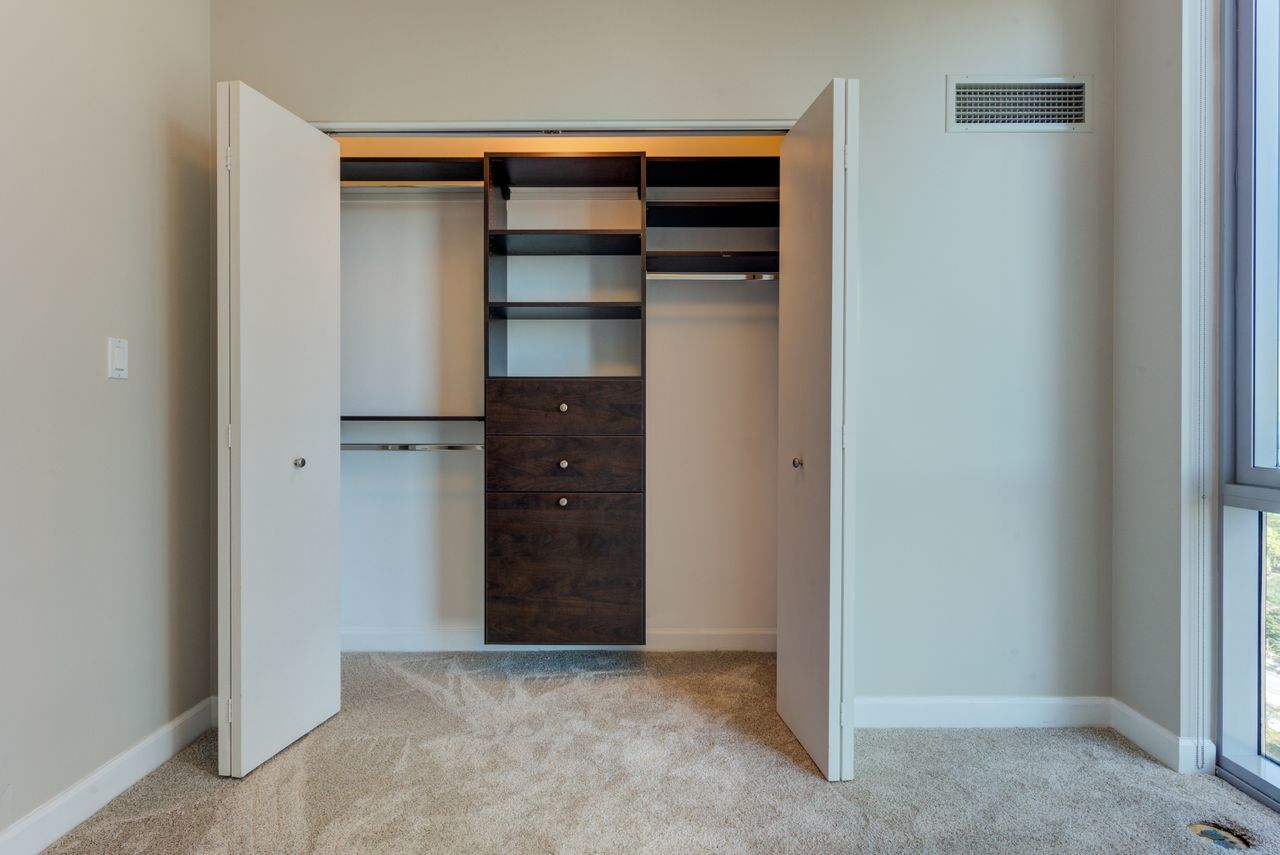 1201 South Prairie Avenue, Unit 1803 Chicago, IL 60605 - Photo 14 of 27 a view of walk in closet with empty racks