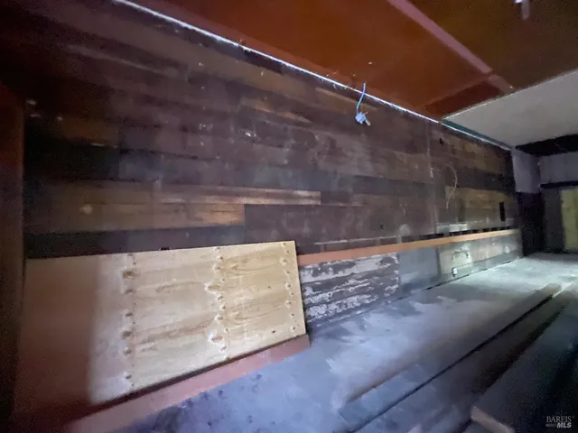 a view of wooden floor